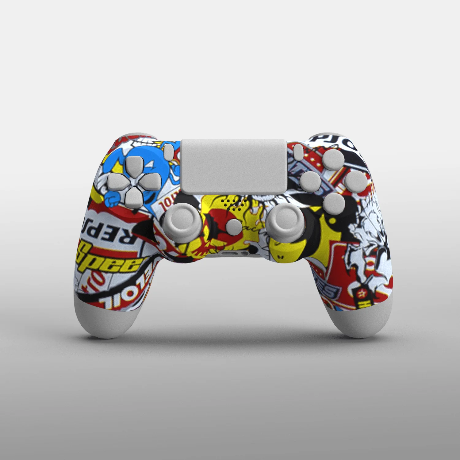 PS4 Soft Touch Hydrodip Faceplate - Image 5